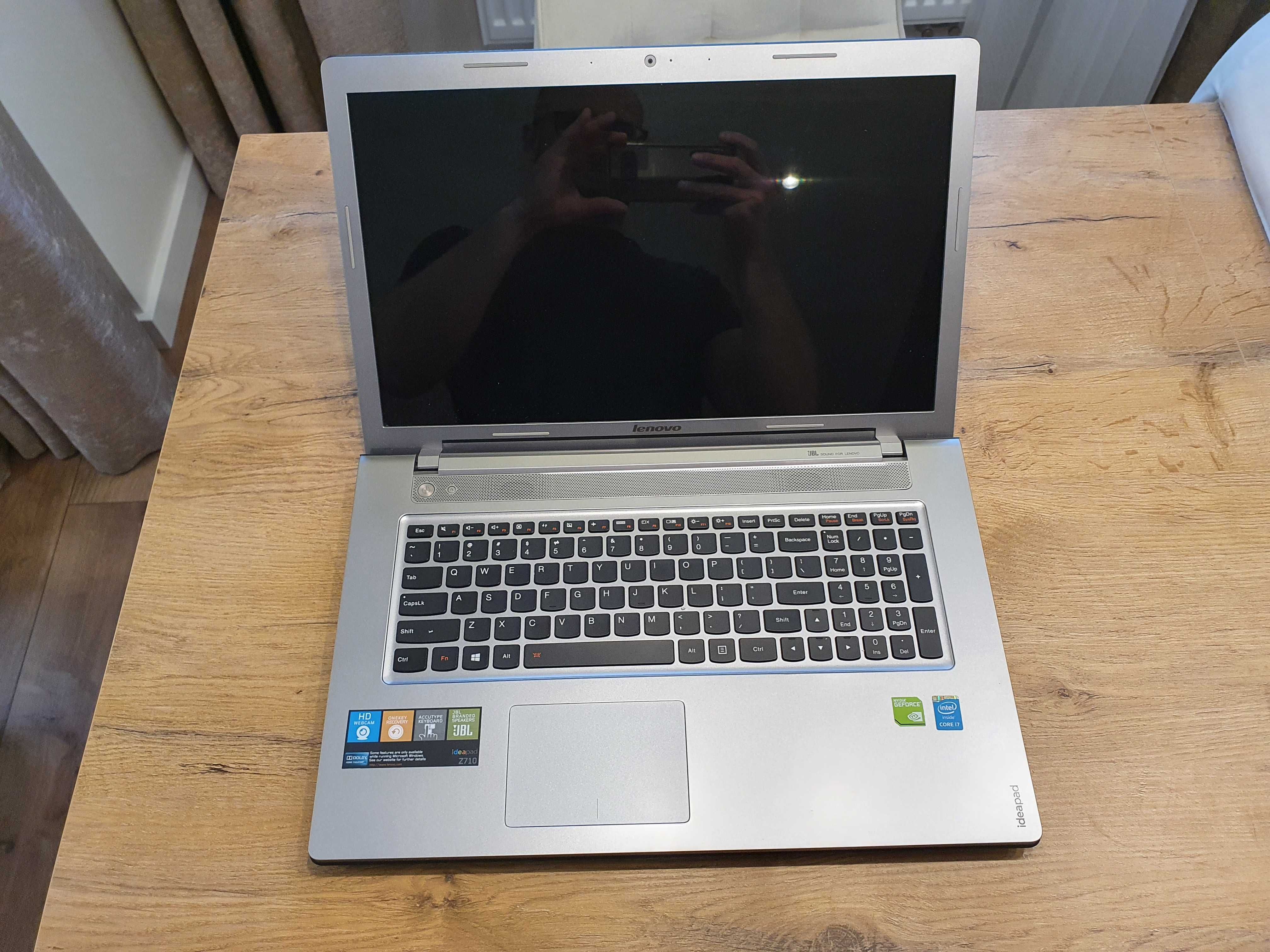 Laptop Lenovo IdeaPad Z710, i7, 16GB RAM, SSD120GB