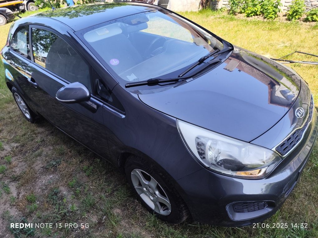 Kia Rio 2012 r. BENZYNA 1.2.  3 drzwiowe