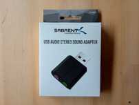 Placa De Som Externa USB - Sabrent