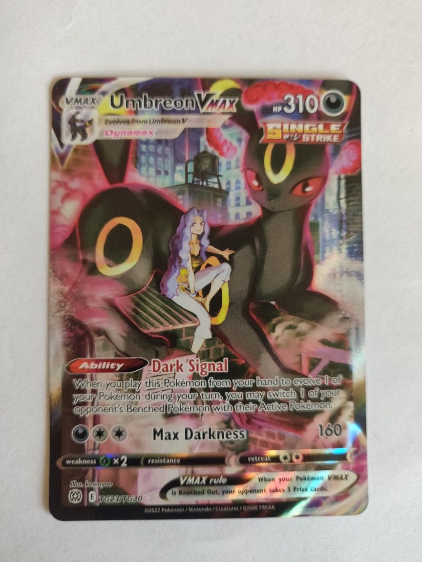 Karty Pokemon Umbreon i Sylveon