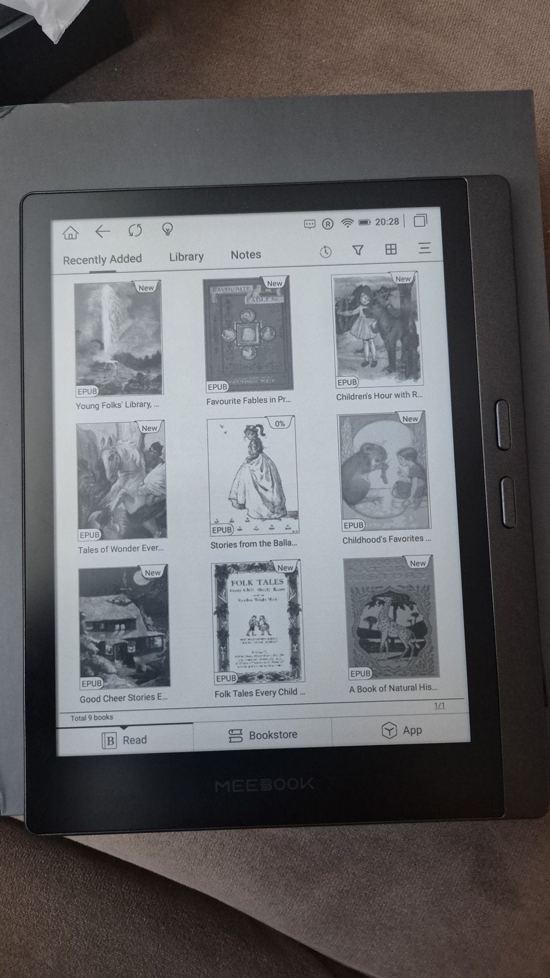 Czytnik E-book Meebook M7 300ppi android 11  3gb ram