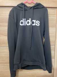 bluza bluzka z kapturem adidas S