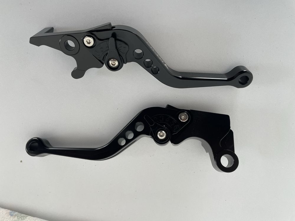 Manetes curtas yamaha MT03 preto