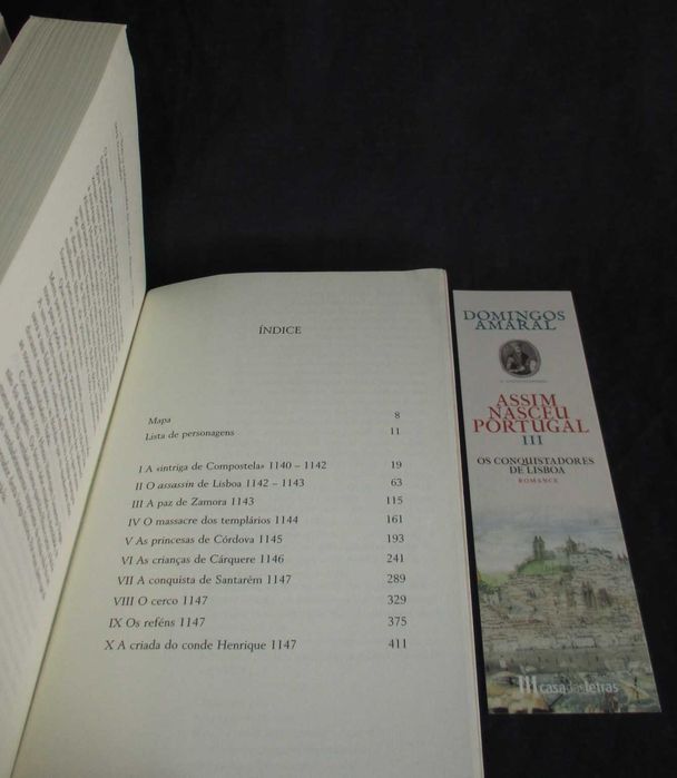 Trilogia Assim Nasceu Portugal Domingos Amaral 3 Volumes Completo