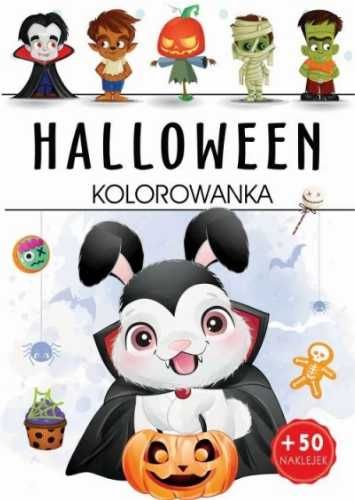 Halloween kolorowanka - praca zbiorowa