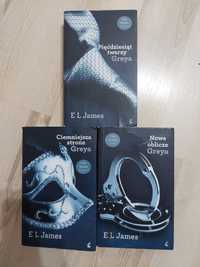 E.L. James trylogia Greya. 50 twarzy Greya, Ciemniejsza strona Greya..