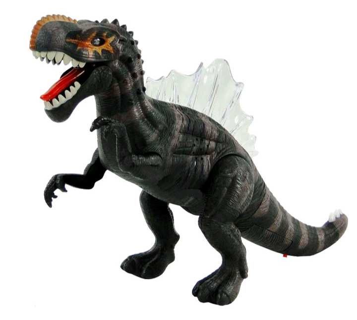 Dinozaur Tyranozaur T-Rex chodzi świeci wydaje dzwięki