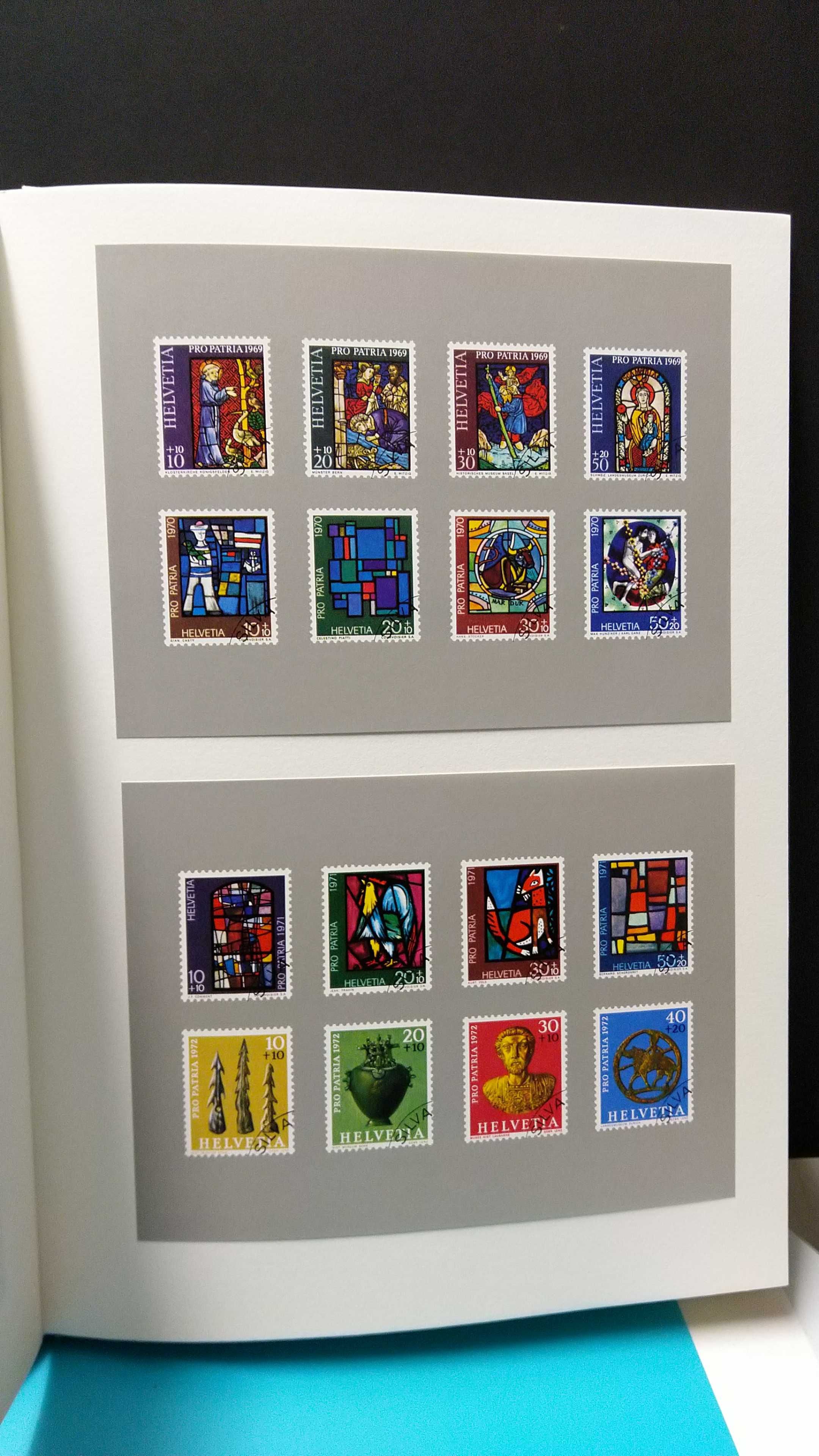 Timbres-Poste Suisses Vol 2 - livro filatélico sobre selos da Suiça