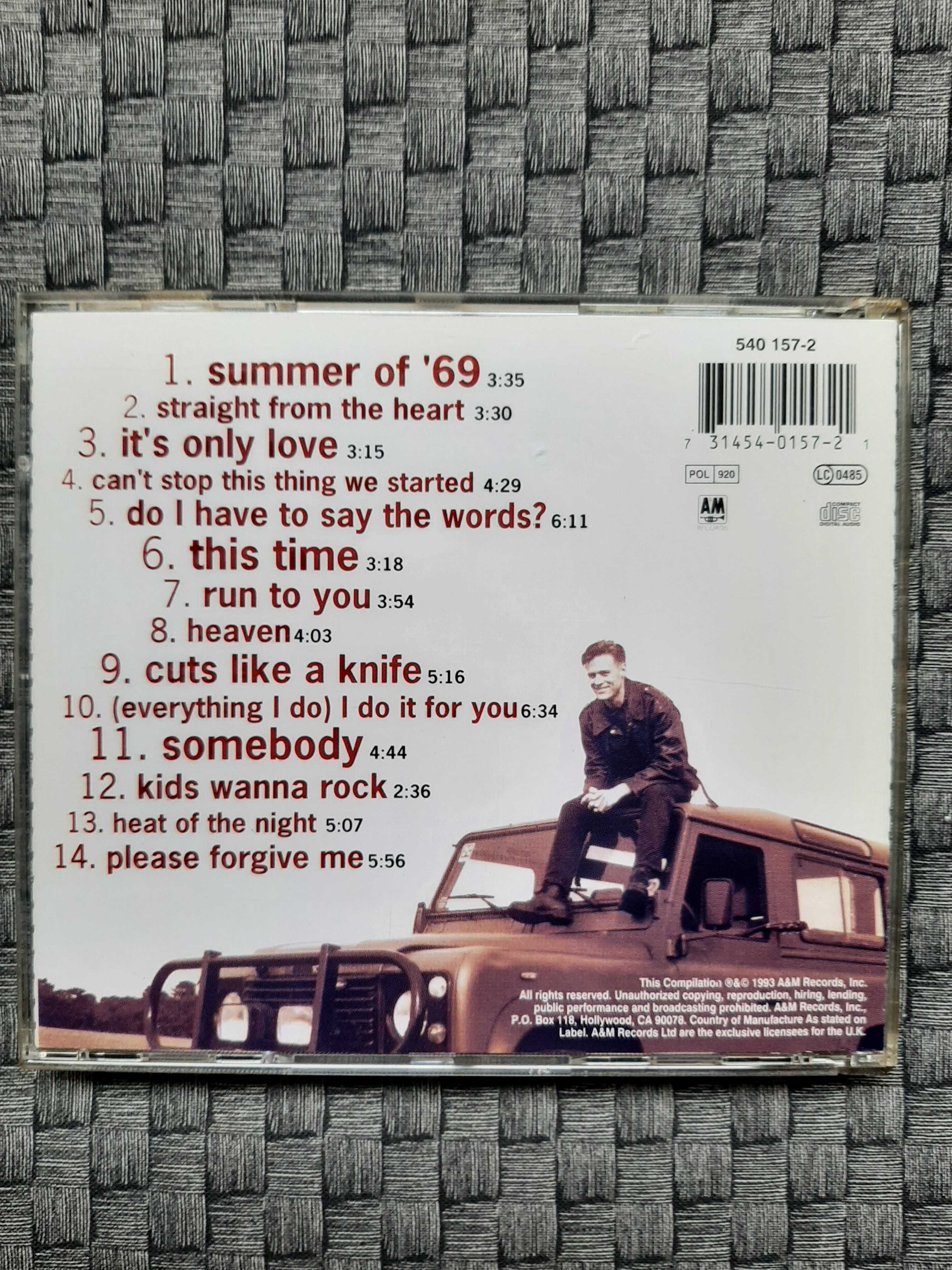 Bryan Adams So Far So Good cd