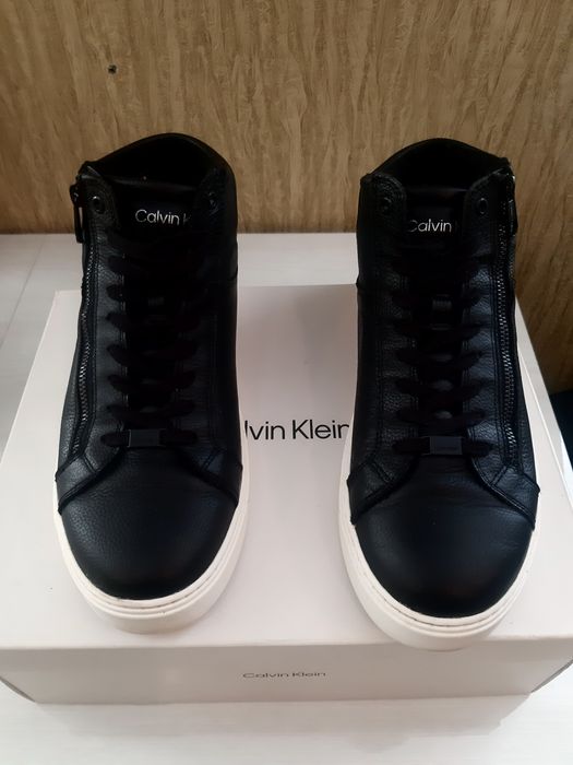 Чоловічі Calvin Klein HIGH TOP LACE UP W/ZIP р.44(28см)