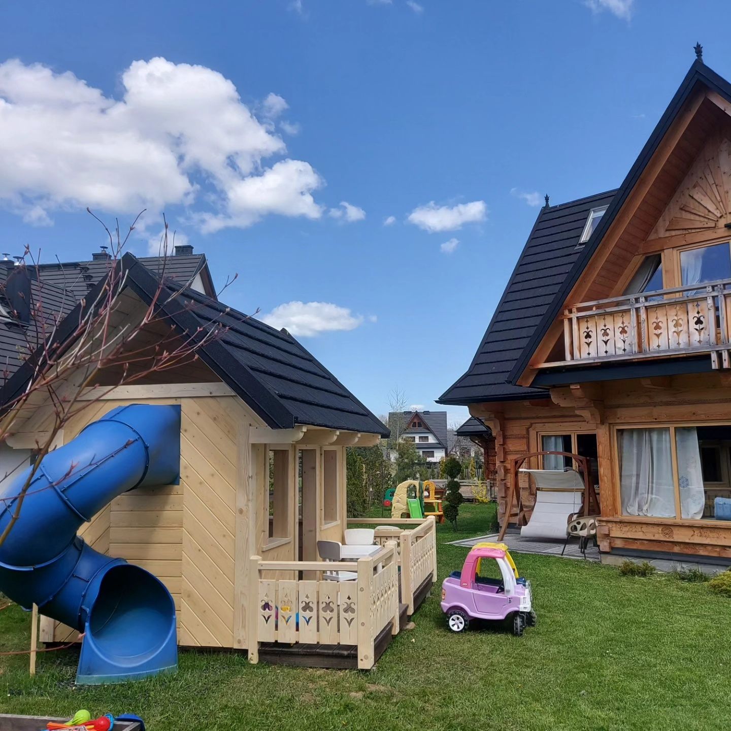 Luksusowy dom w Zakopanem. Jacuzzi,  sauna, kominek, do 12 osób