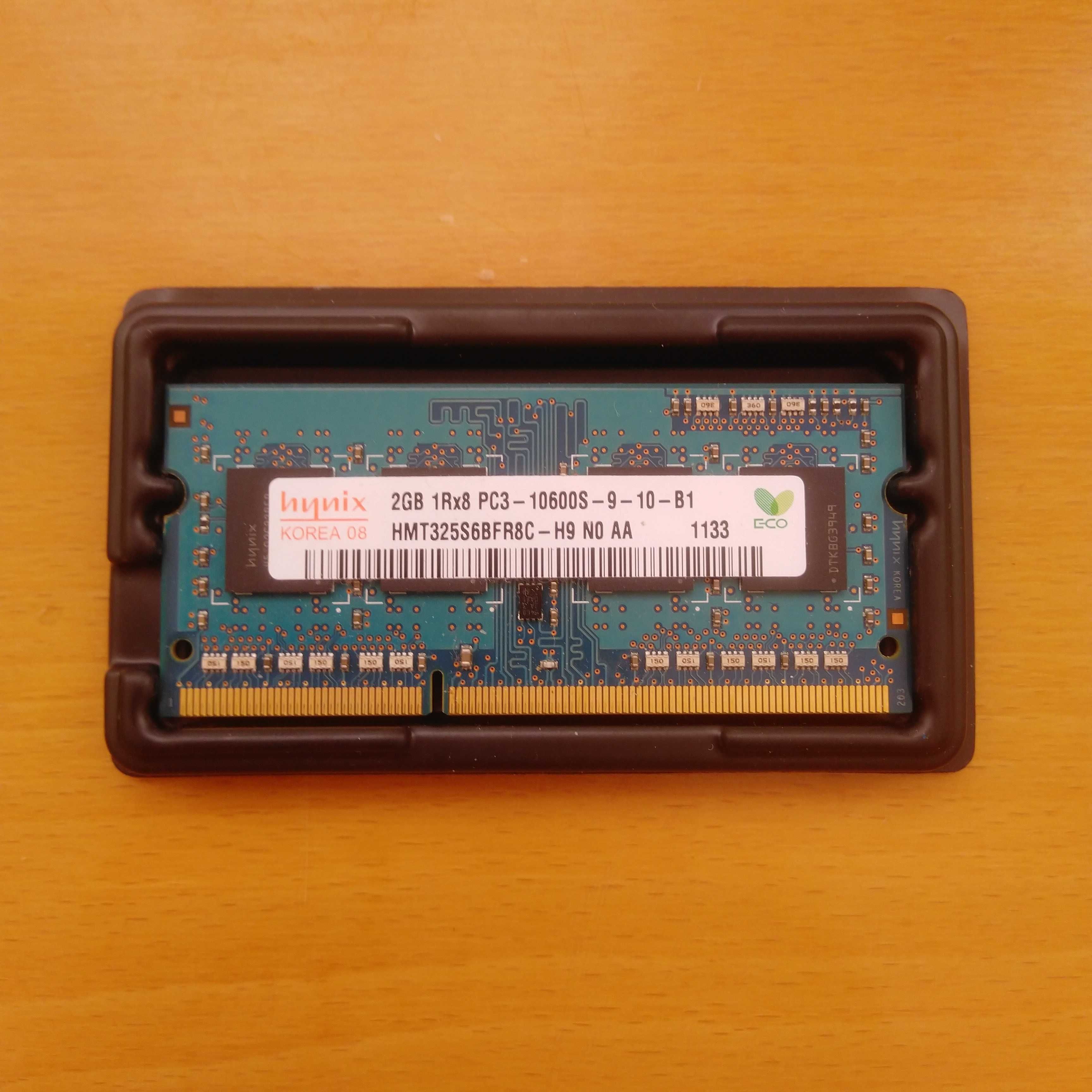 DDR3 SO-DIMM ОЗП для ноутбука 2ГБ 1ГБ
