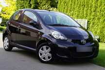 Toyota Aygo 100% BEZWYPADKOWA zarejestrowana KLIMATYZACJA bardzo ładny STAN