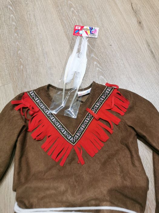 Strój przebranie kostium indianin