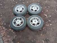 Zestaw kół aluminiowych 13 cali 4x100 opel