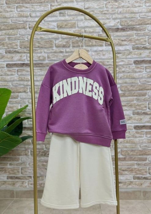 Костюм Zara світшот і штани палаццо, тринитка, 116 розмір