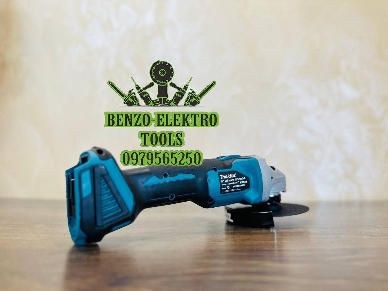 Акумуляторна Болгарка Makita DGA504 36V. 1200Вт. 8500об./хв. ТУШКА