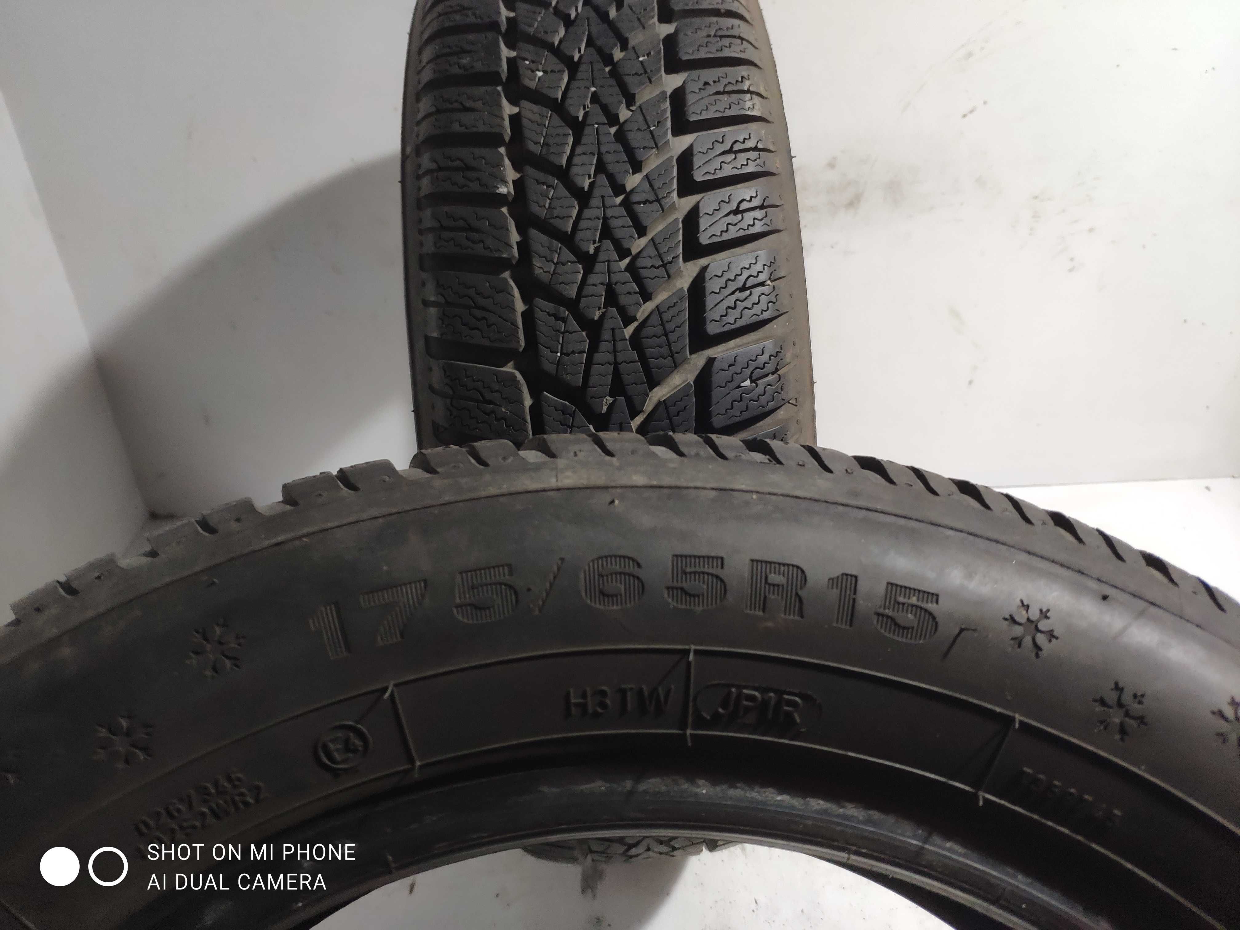 Opona Opony 175/65R15 DUNLOP Winter Response 2 para komplet 2szt zima