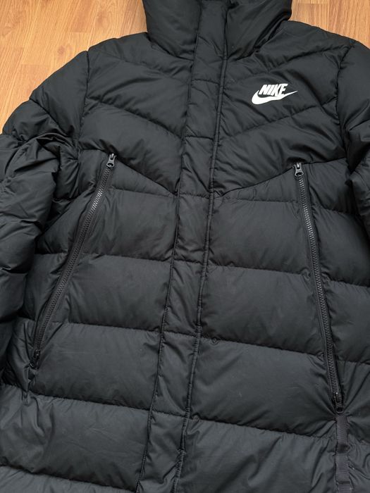 Чоловічий пуховик Nike розмір М дуже теплий