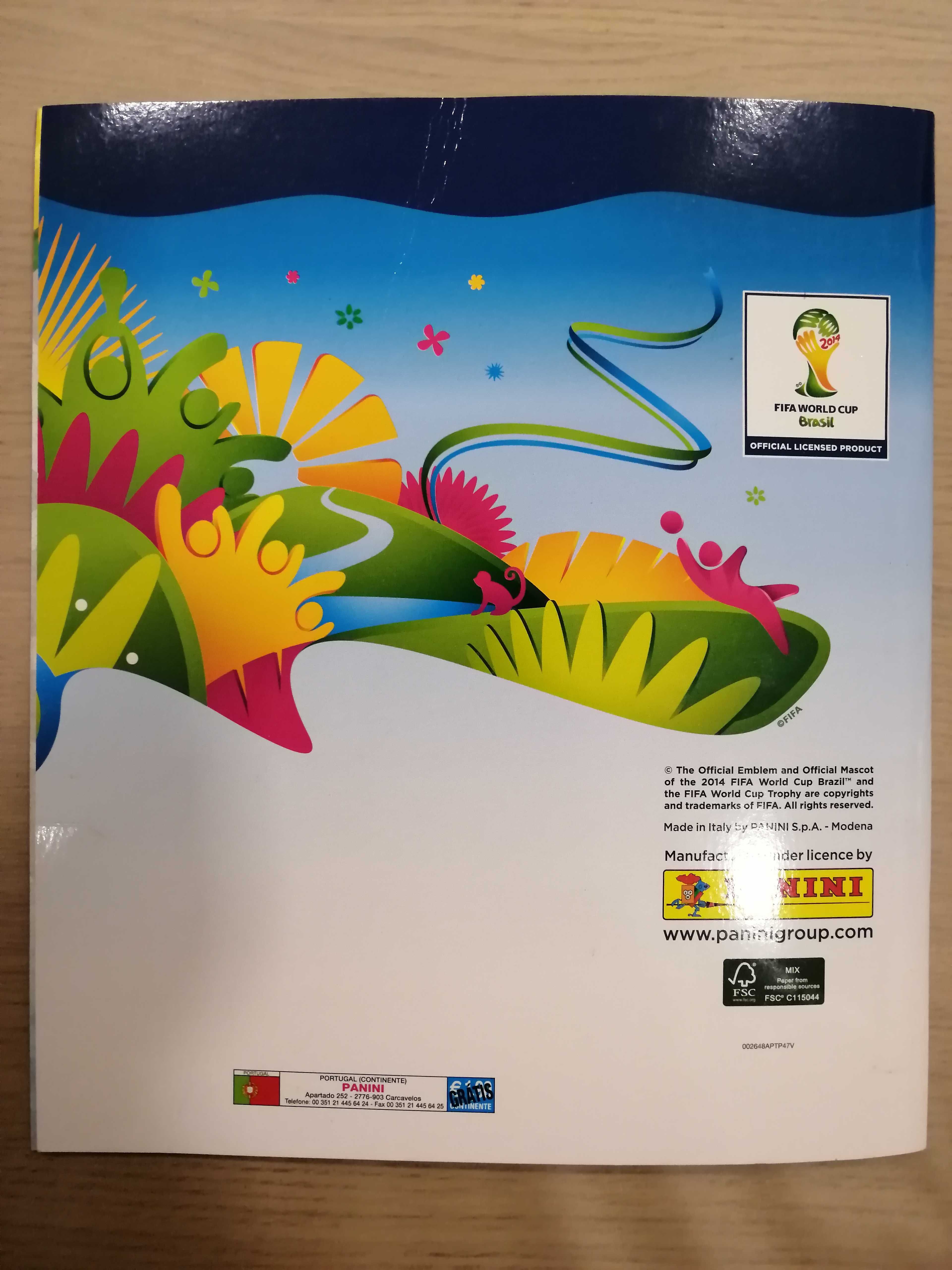 Caderneta Mundial Brasil 2014 - Panini [Incompleta]
