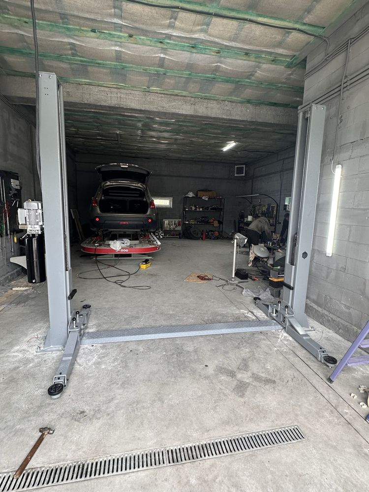 Установка авто подъемника на автосервис, ремонт, обслуживание, продажа