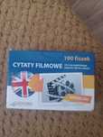 Fiszki do nauki j. Ang. Cytaty filmowe 100 fiszek