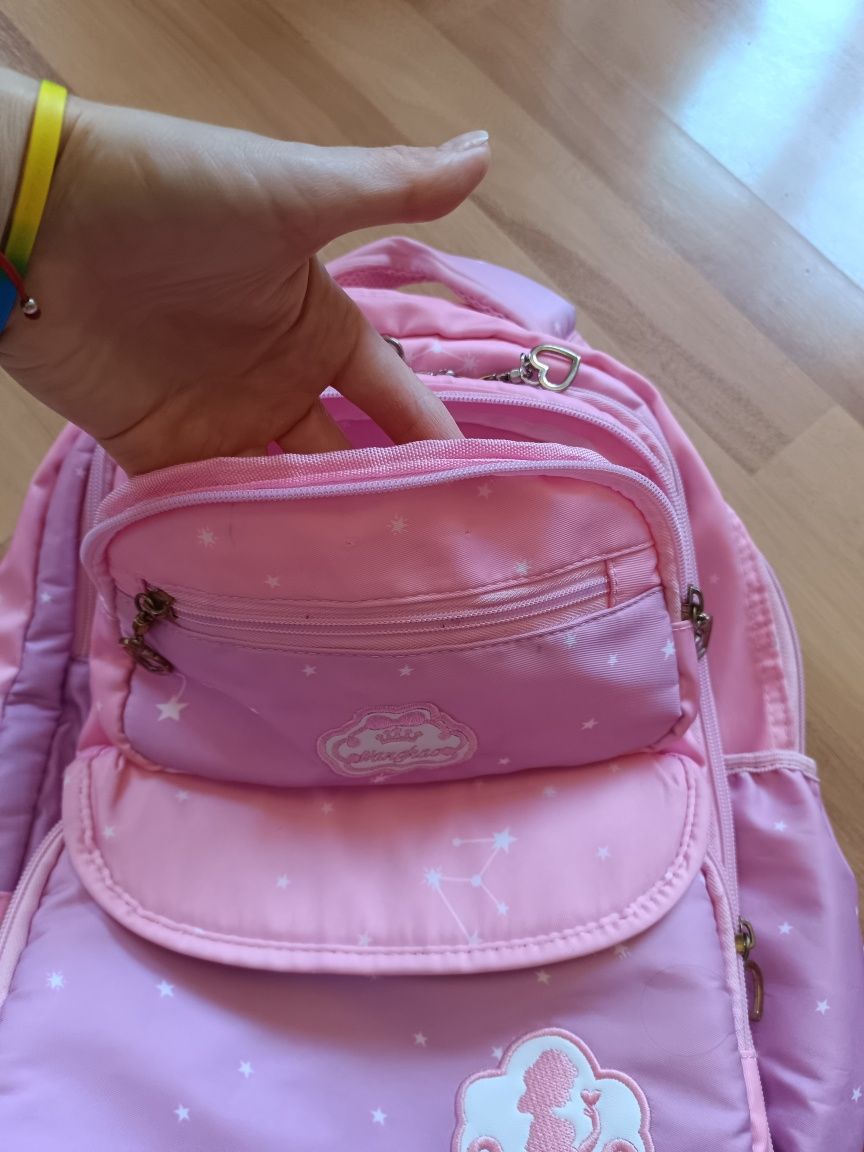 Рюкзак шкільний рожевий