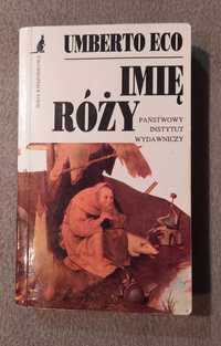 Książka "Imię róży" Umberto Eco