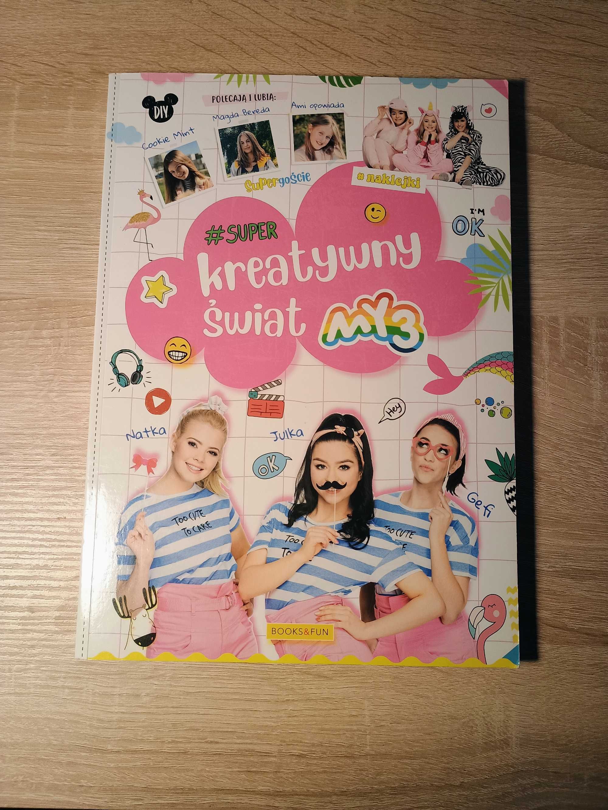 Książka Kreatywny świat my3, uzupełnianie