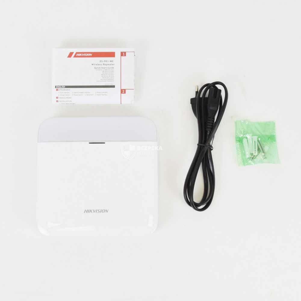 Ретранслятор (усилитель сигнала) Hikvision DS-PR1-WE AX PRO repeater