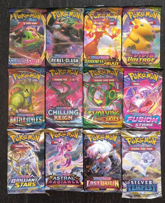 Sword&Shield - Pokémon booster packs