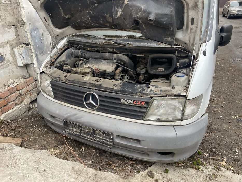 Салон вито 638 сидіння торпеда бардачек потолок пол