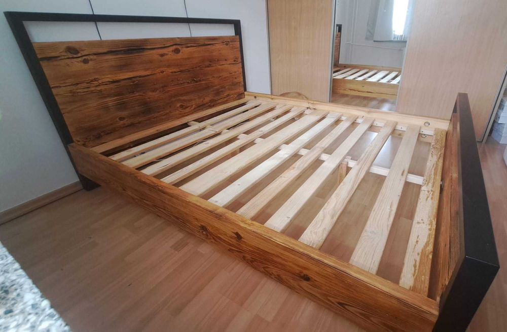 Łóżko metalowe Solsvik