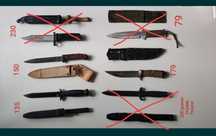 Kolekcja noże bagnety wojskowe myśliwskie bushcraft  wz.98 Glock ak47