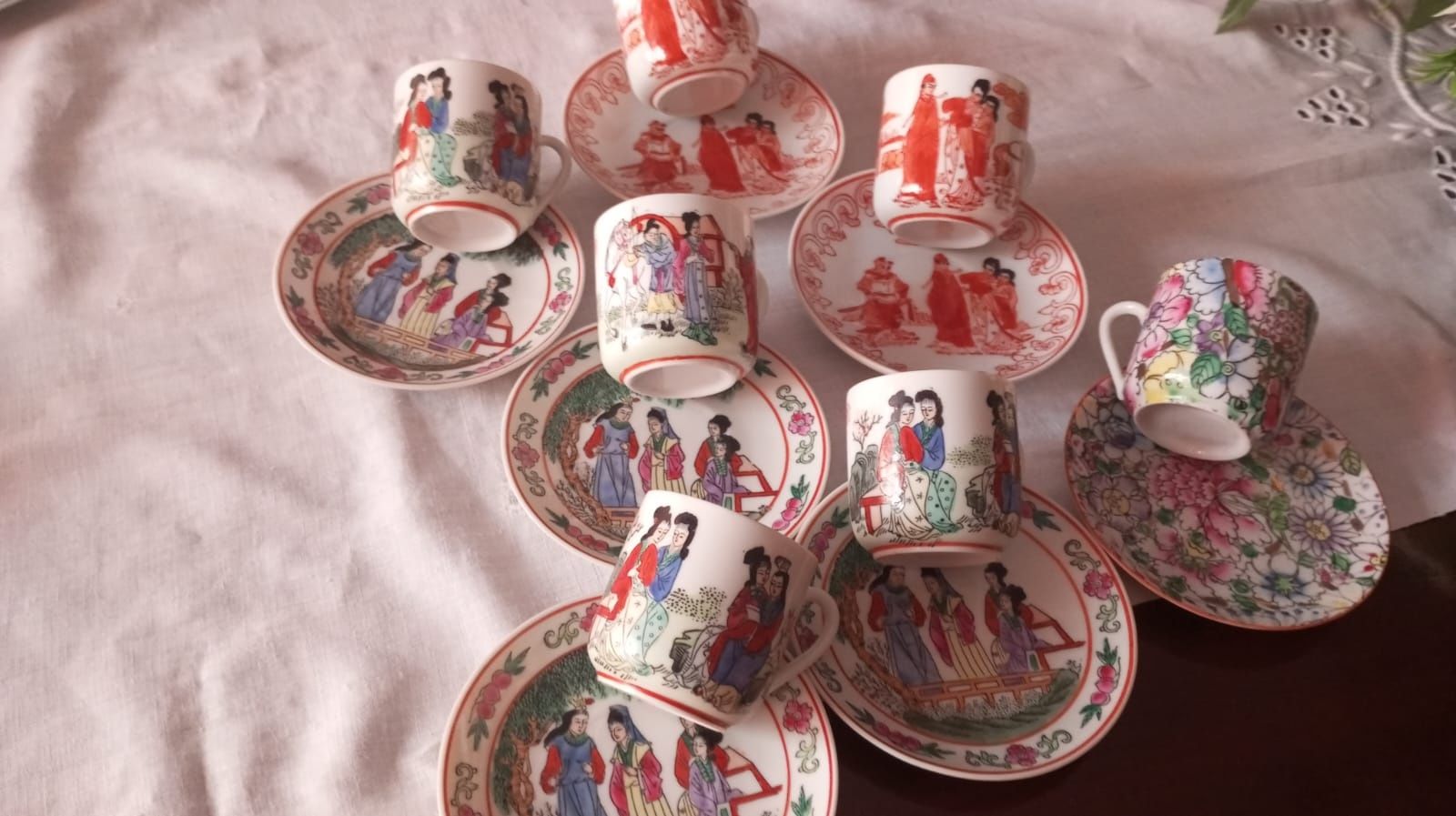 Chávenas café porcelana fina