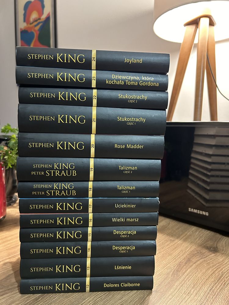 PILNE / przeprowadzka Stephen King kolekcja tomy 1-42