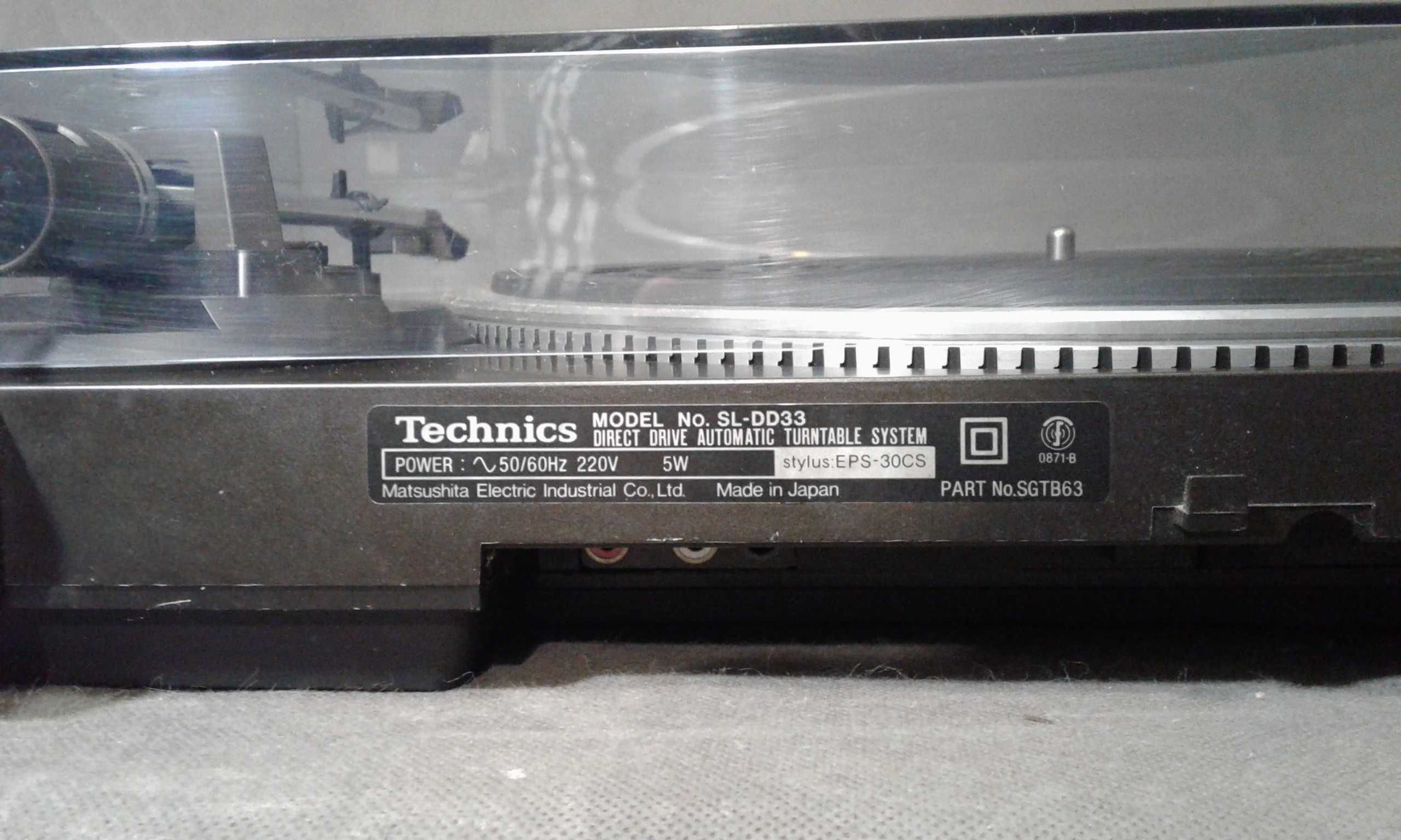 TECHNICS SL-DD3,gramofon stereo