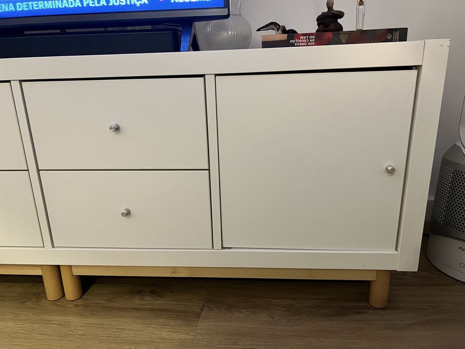 Estante Kallax branca Apenas Recolha