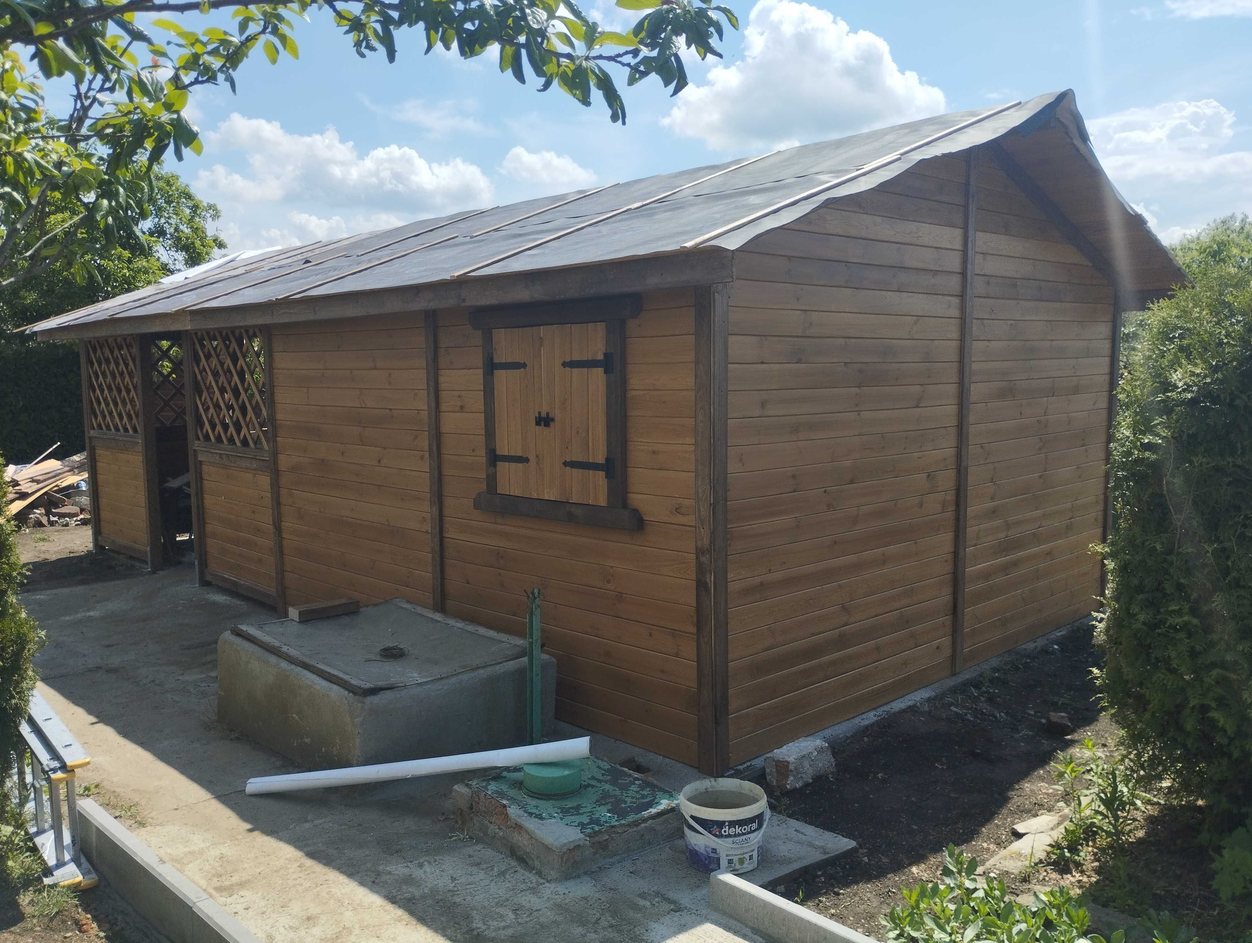 Altana domek narzędziowy letniskowy 8 x 4
