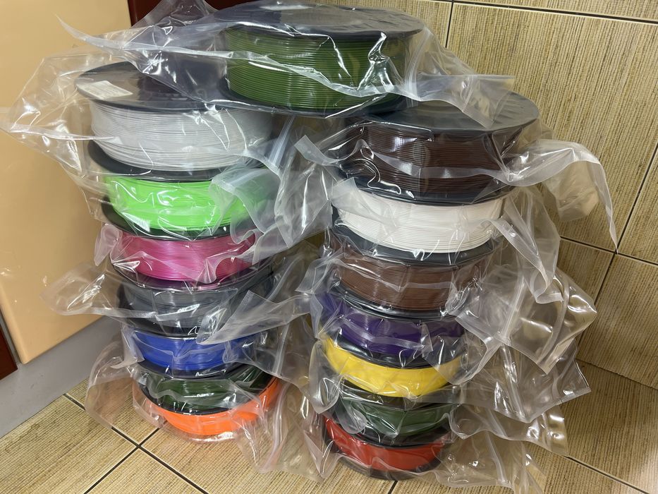 Пластик PLA 3D друк SILK PLA PETG 1 кг філамент моток катушка 3D ручка
