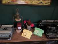 Stary telefon antyczny rwt stacjonarny antyk retro