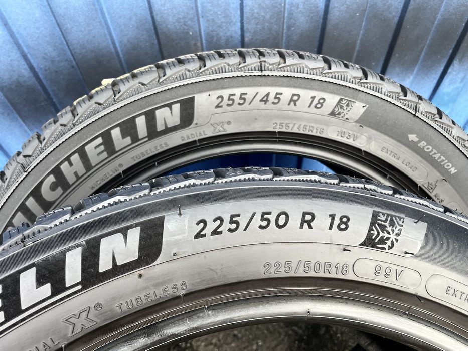 Зима 4шт Michelin Pilot Alpin 5 255/45 R18 225/50 R18