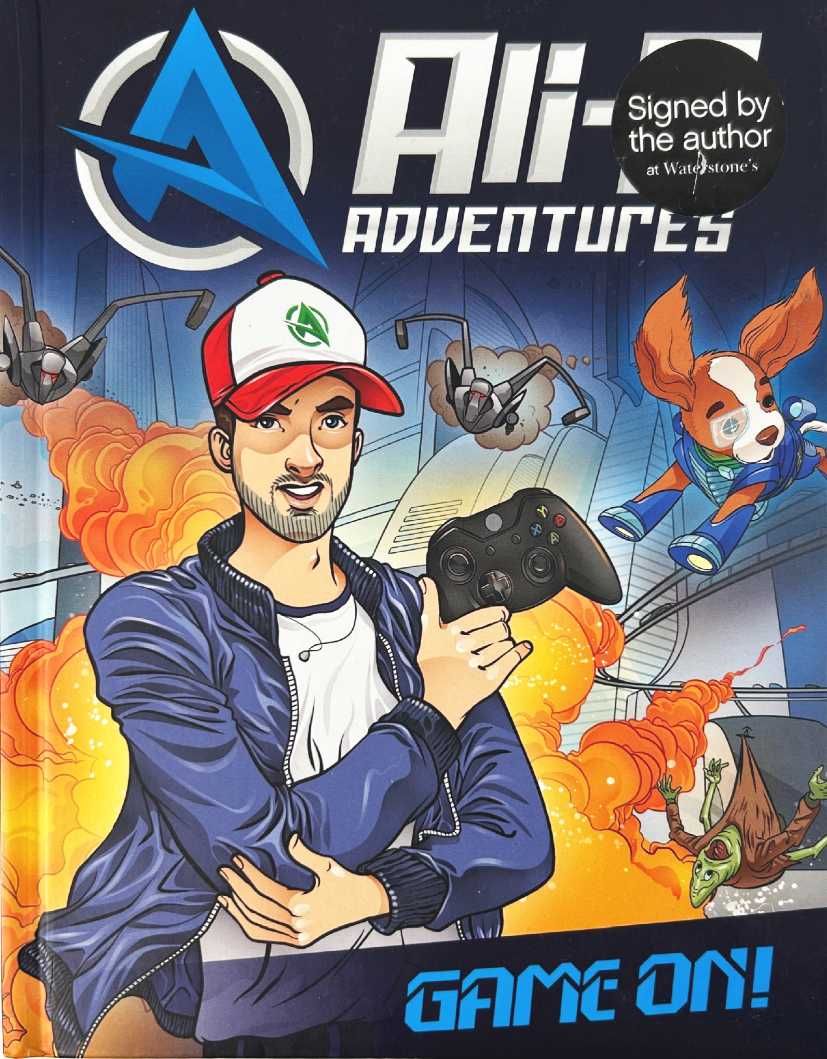 Ali-A Adventures: Game On! signed by the author( książka)	Ali- A