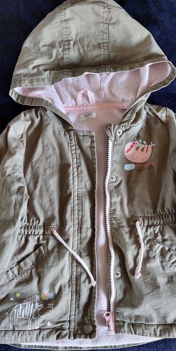 Ветровка, парка, джинсовая куртка, жилетка 86-92