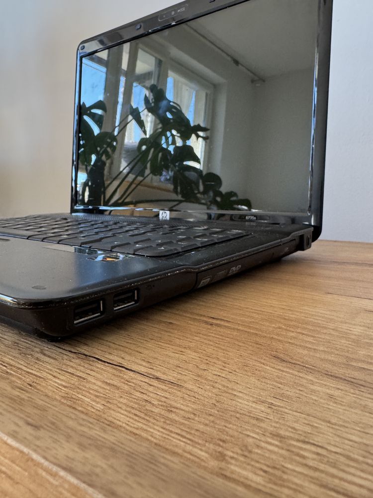 Laptop hp 6735s amd turion x2 3g ram 300 gb hdd torba+ ładowarka