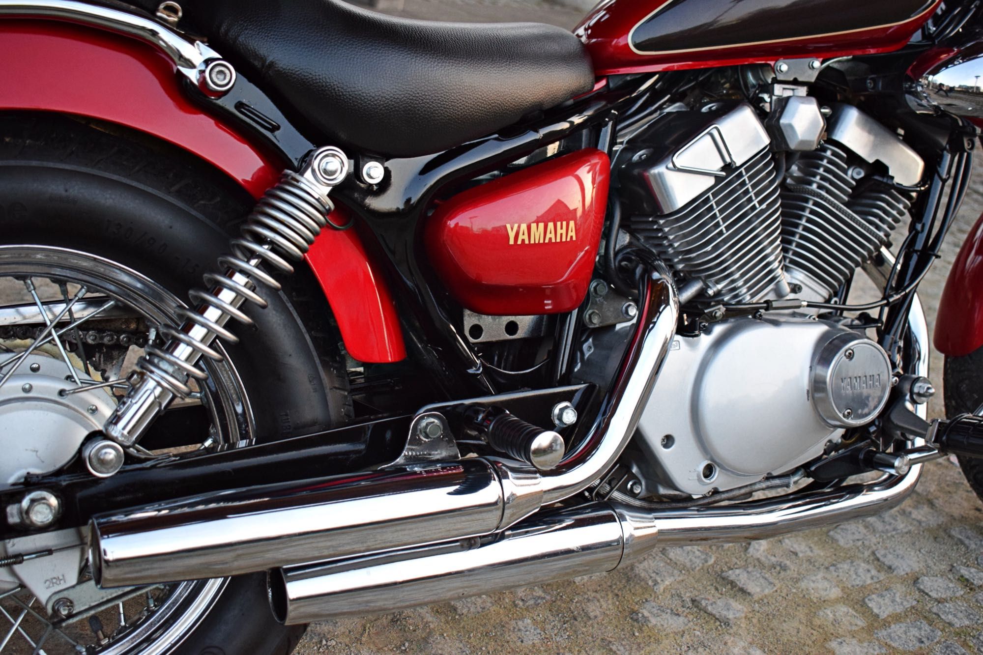 YAMAHA Virago 125 kat B Piękna ZADBANA Bez rdzy W ORYGINALE Bez wkładu