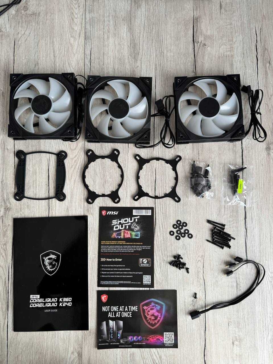 Водяне охолодження MSI MPG CORELIQUID K360 Black (9S6-6A0321-016)