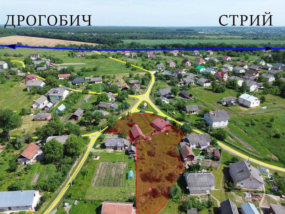 Продається будинок між м.Дрогобич та м.Стрий