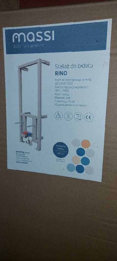 Dobra oferta dobra cena Bidet że stelażm w komplecie firmy MASSI