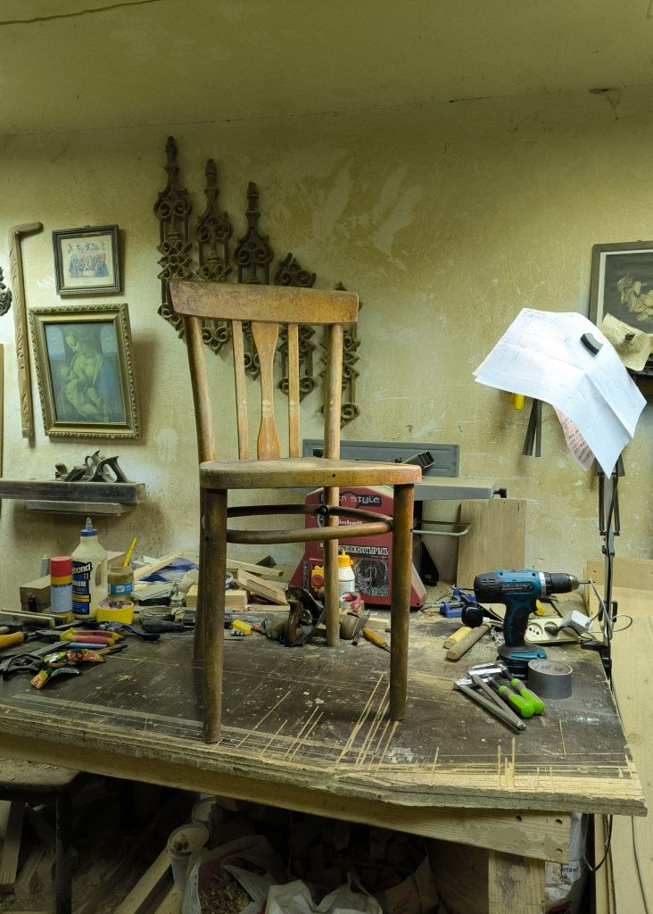 Thonet и дубовый диван